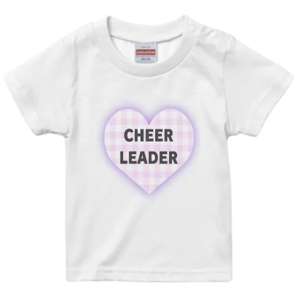 CHEERLEADER チェック BABY(pink)
