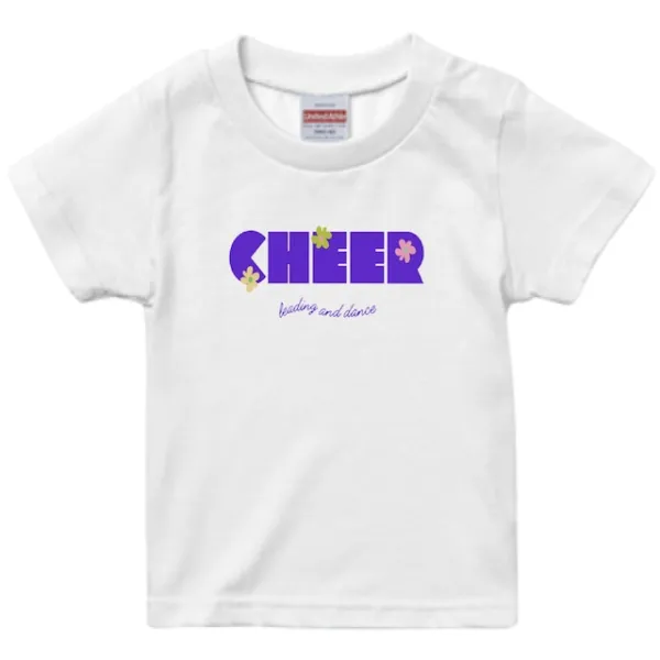 CHEER フラワー KIDS(purple)